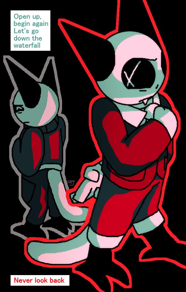 A drawing in MS Paint.