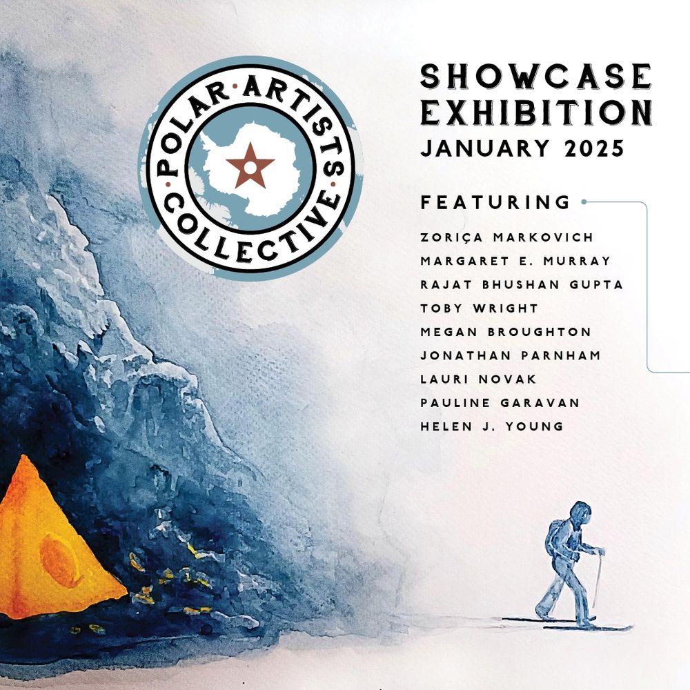 Part one of the Polar Artists Collective exhibition poster made by our designer Alex Huston!