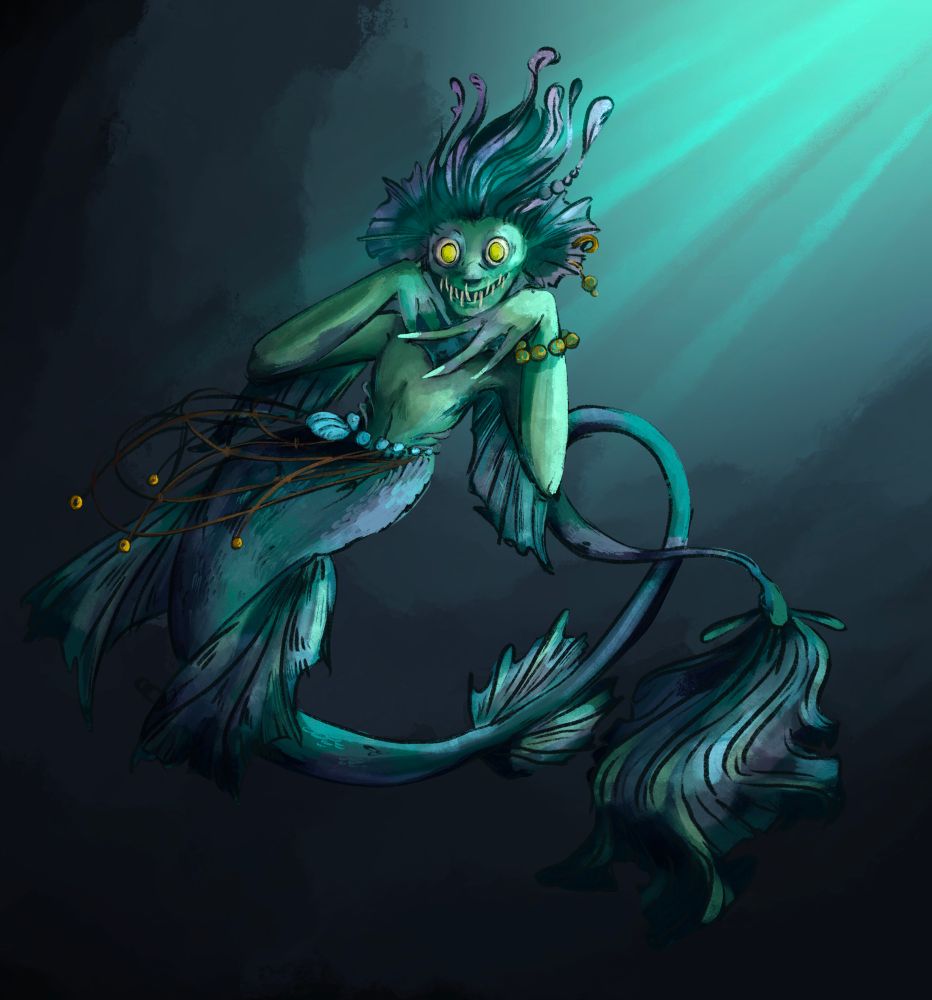 Deep sea mermaid 