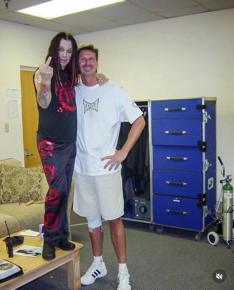 ozzy osbourne and randy johnson