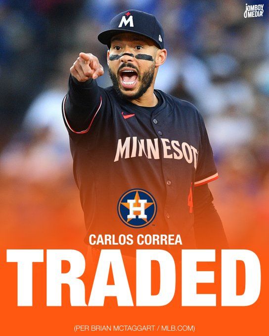 Carlos Correa is going back to the Astros