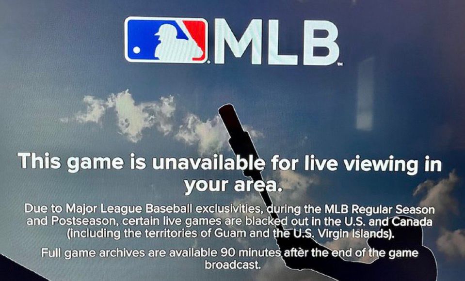 MMLB
This game is unavailable for live viewing in your area.
Due to Major League Baseball exclusivities, during the MLB Regular Season and Postseason, certain live games are blacked out in the U.S. and Canada (including the territories of Guam and the U.S, Virgin Islands).
Full game archives are available 90 minutes after the end of the game broadcast.