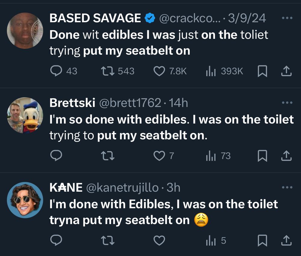 Same tweet over and over 