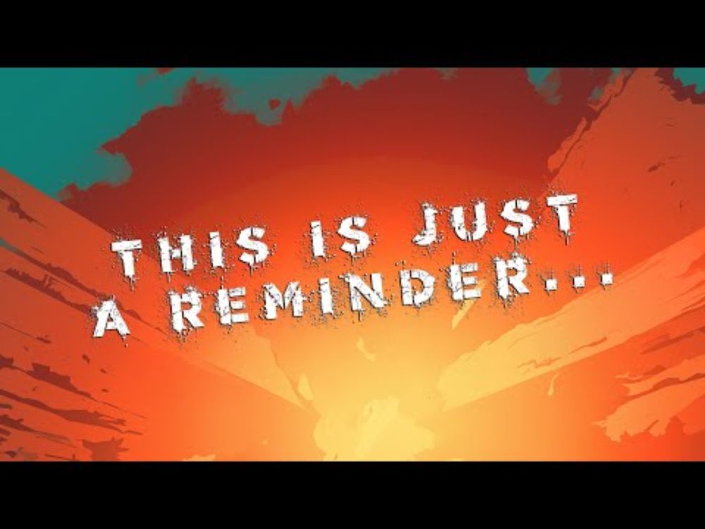 Minute in the Mud: Just a Reminder...