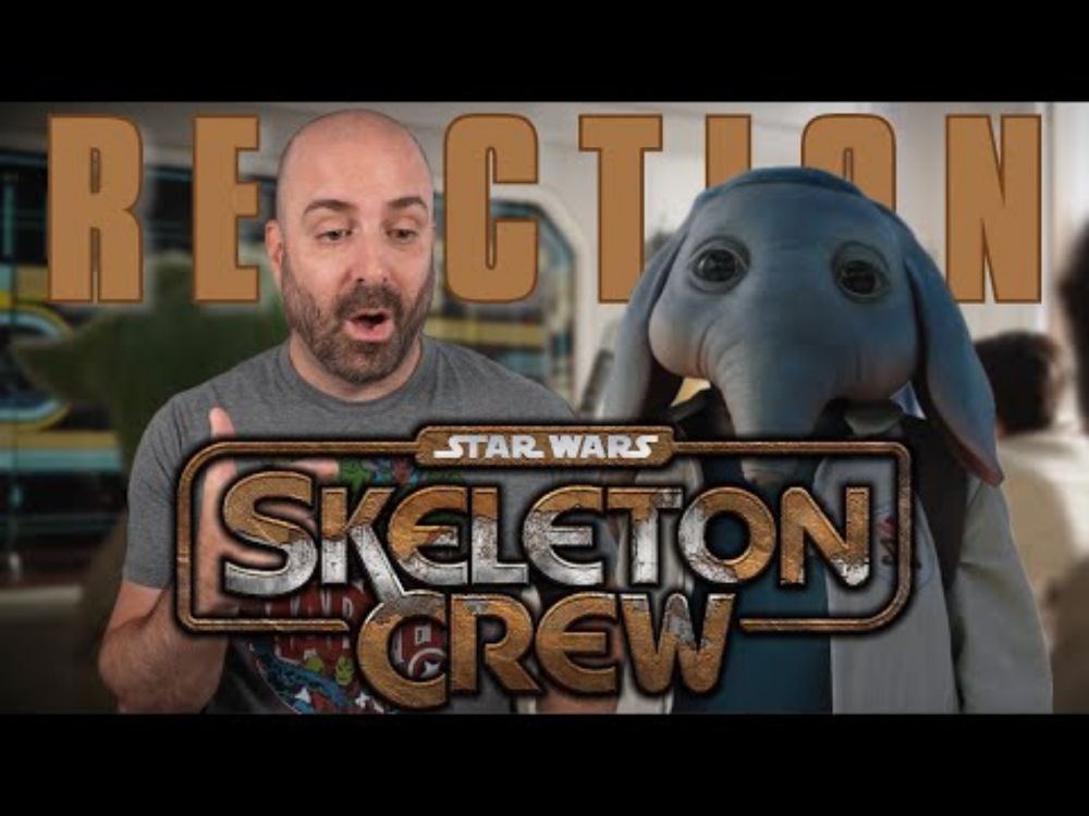 Star Wars Skeleton Crew | Official Trailer Reaction #D23