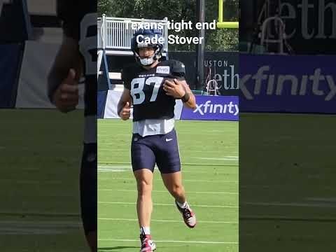 Texans gritty tight end Cade Stover primed for second NFL season