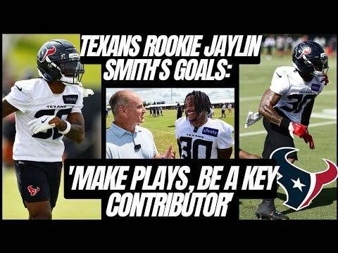 Texans rookie Jaylin Smith's goals: 'Make plays, be key contributor,' & Snoop Dogg impact as mentor