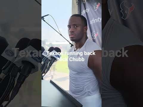 'I feel good, I love it,' how Nick Chubb is adapting to Texans offense