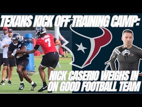 Texans kick off training camp, Joe Mixon still sidelined, Nick Caserio on 'good football team'