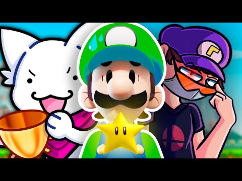 JUNTÉ a 10 YOUTUBERS para PELEAR en MARIO VS LUIGI 💀