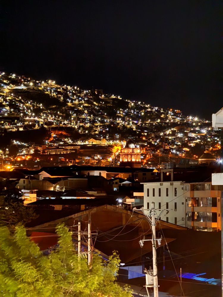 Cusco by night