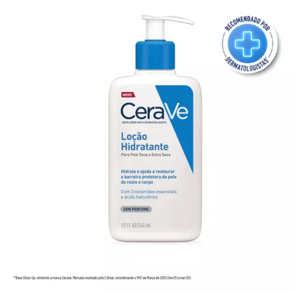 Loção Hidratante Para Pele Seca A Extra Seca 340ml Cerave