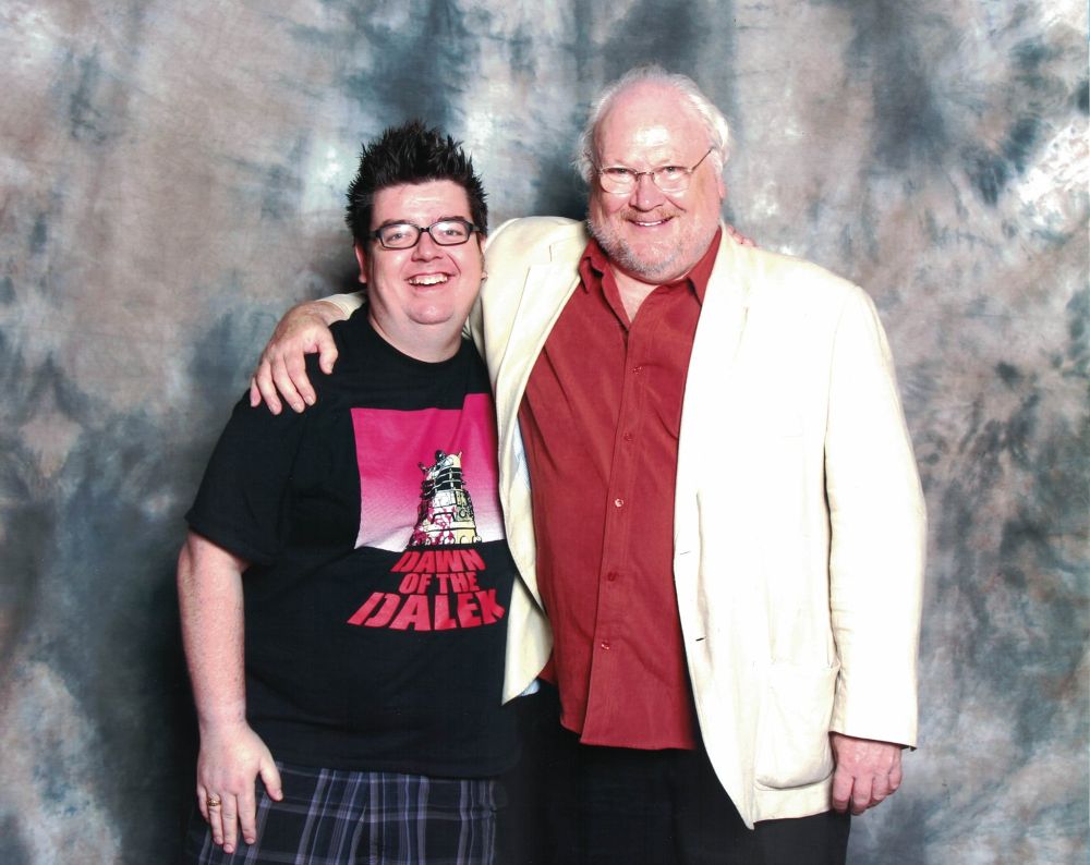 The poster with Colin Baker