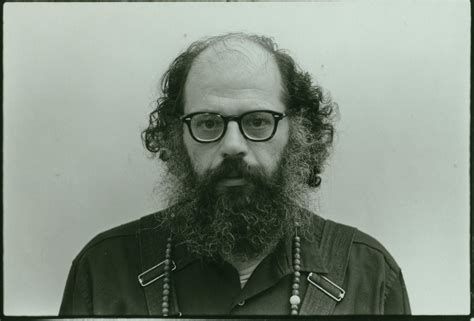 An image of the poet Allen Ginsberg. Ginsberg  wrote the poem Howl, which begins

"I saw the best minds of my generation destroyed by madness..."