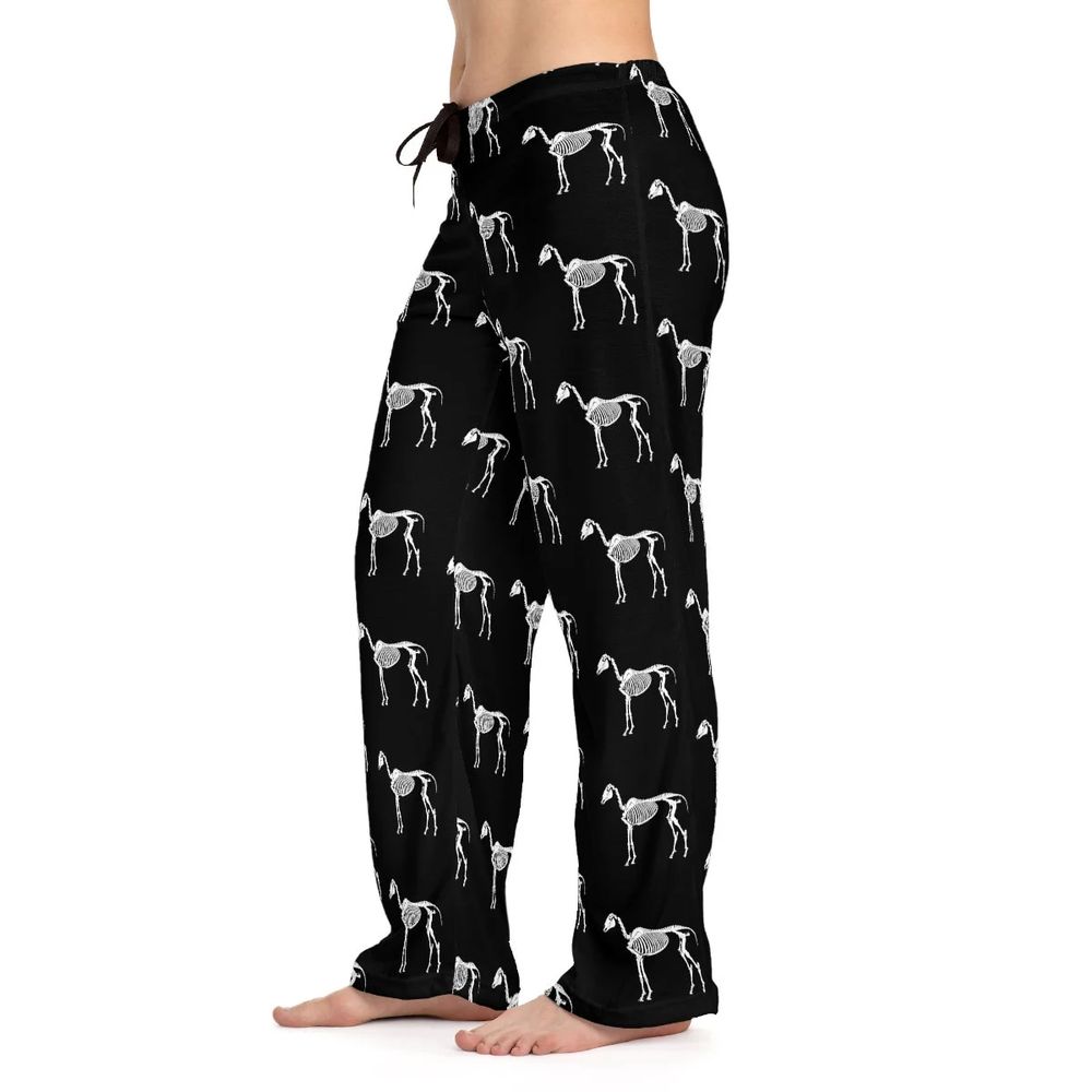 i was trying to find a overstimulating horse print but these are skeleton horses and i think that’s better