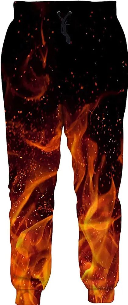 awesome freaking flame pants……. waow…. 🔥