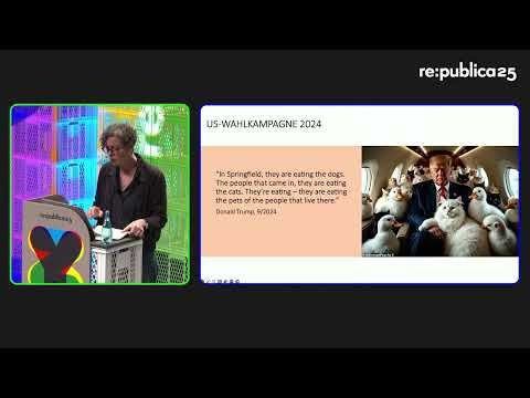 re:publica 25: Jeanette Hofmann - Unmaking sense: Desinformation als Gegenerzählung