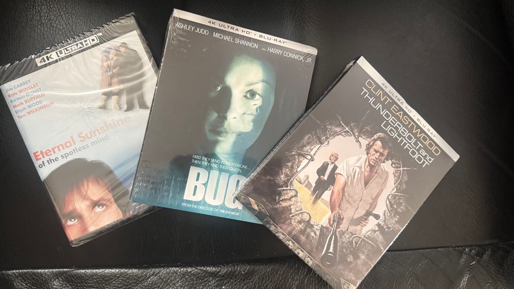 ETERNAL SUNSHINE OF THE SPOTLESS MIND
BUG
THUNDERBOLT AND LIGHTFOOT

UHD