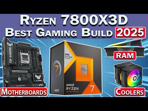 Insane Value!🛑 Best Ryzen 7800X3D Gaming PC Build 2025 | RAM, GPU, Motherboard & More!