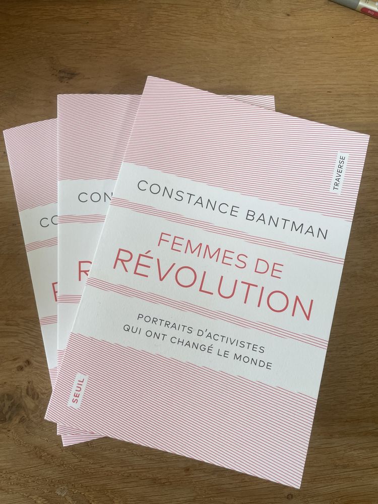 Couverture du livre "Femmes de Révolution" (Seuil, 2025)