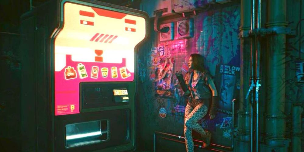 Brendan the vending machine from Cyberpunk 2077