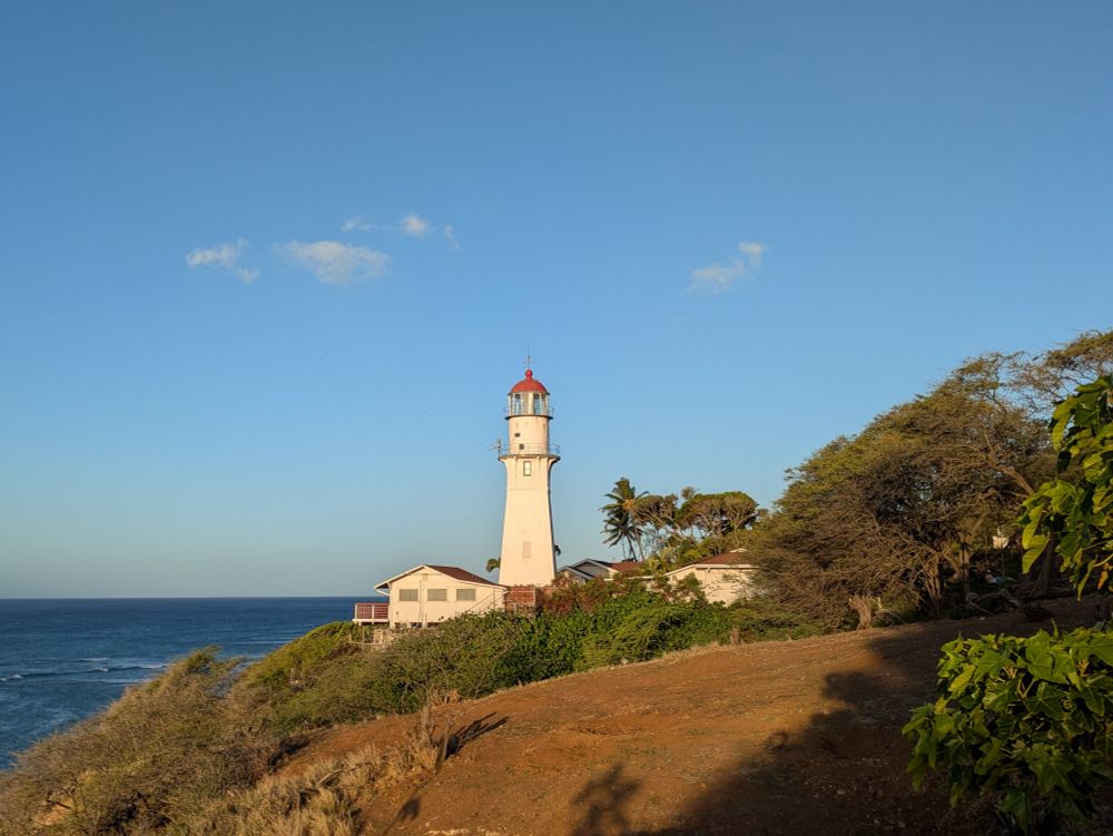 🌅 at Diamond 💎 head lighthouse 