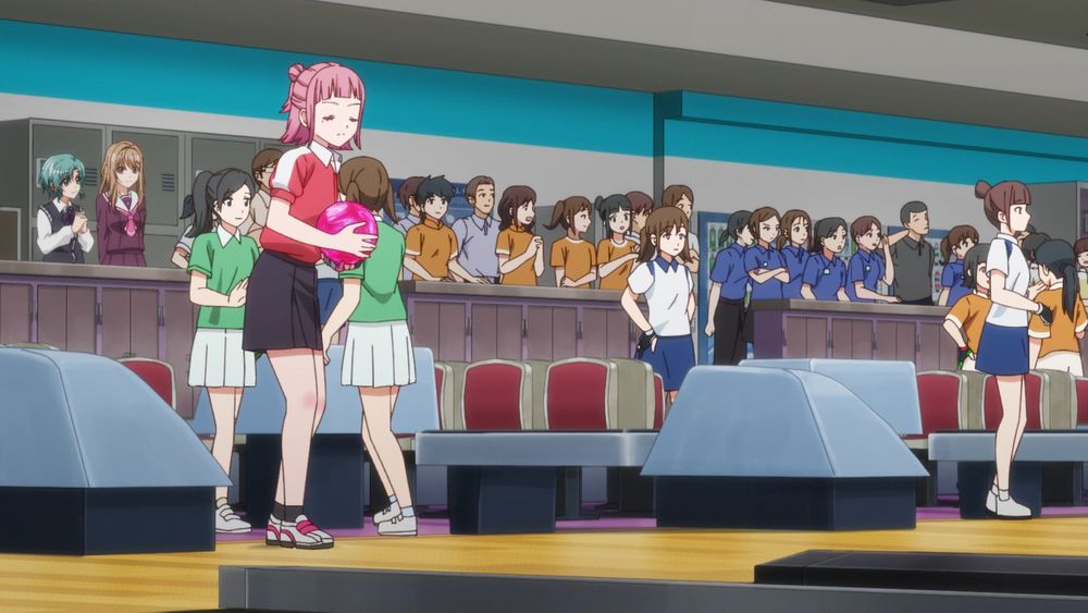 Towa and Hayate attending a bowling game #2