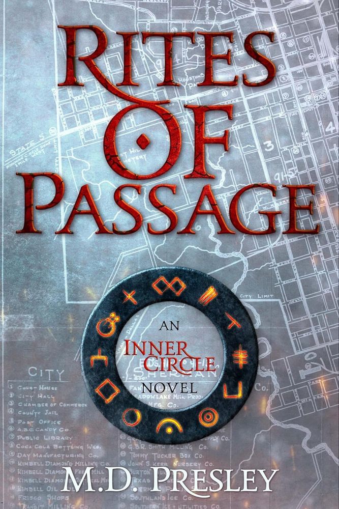 Cover of a book by M. D. Presley, called “Rites of Passage” - An Inner Circle Novel 