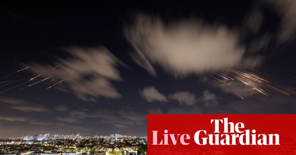 Second wave of missiles seen above Jerusalem as Israel says Iran has launched attack – Middle East crisis live