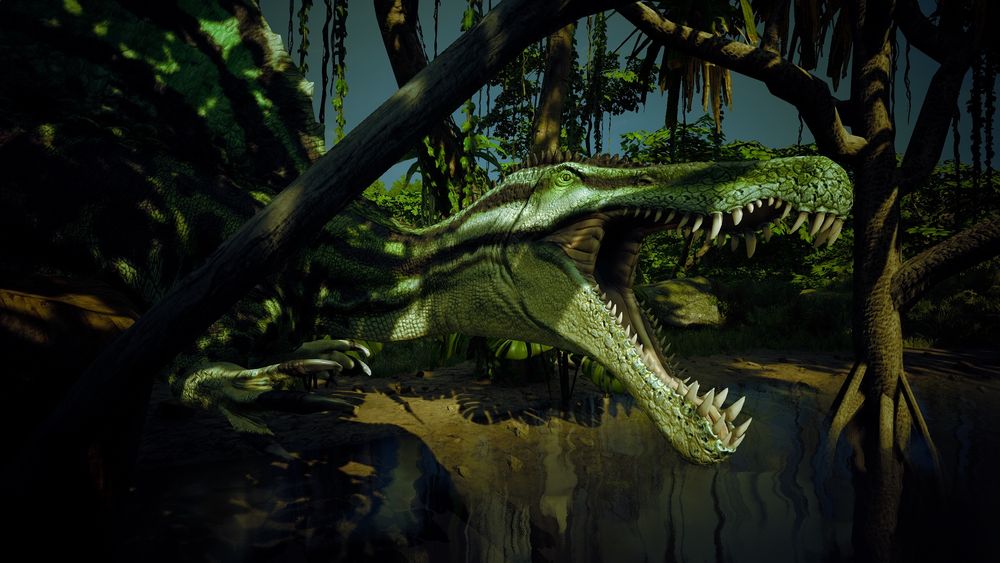 Spinosaur Path of Titians