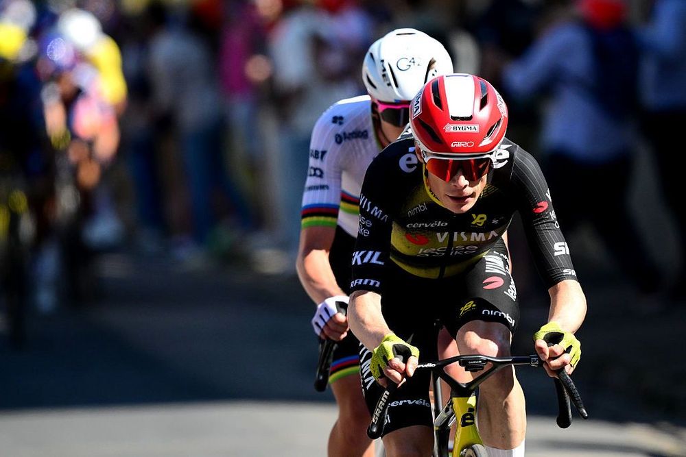Jonas Vingegaard on an S5 at the Tour