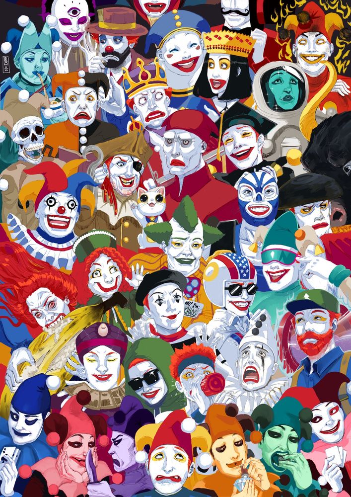 There’s no way in hell I’m labelling all of these guys, but I figure about half the Joker cards you pick up in Balatro are represented here. 