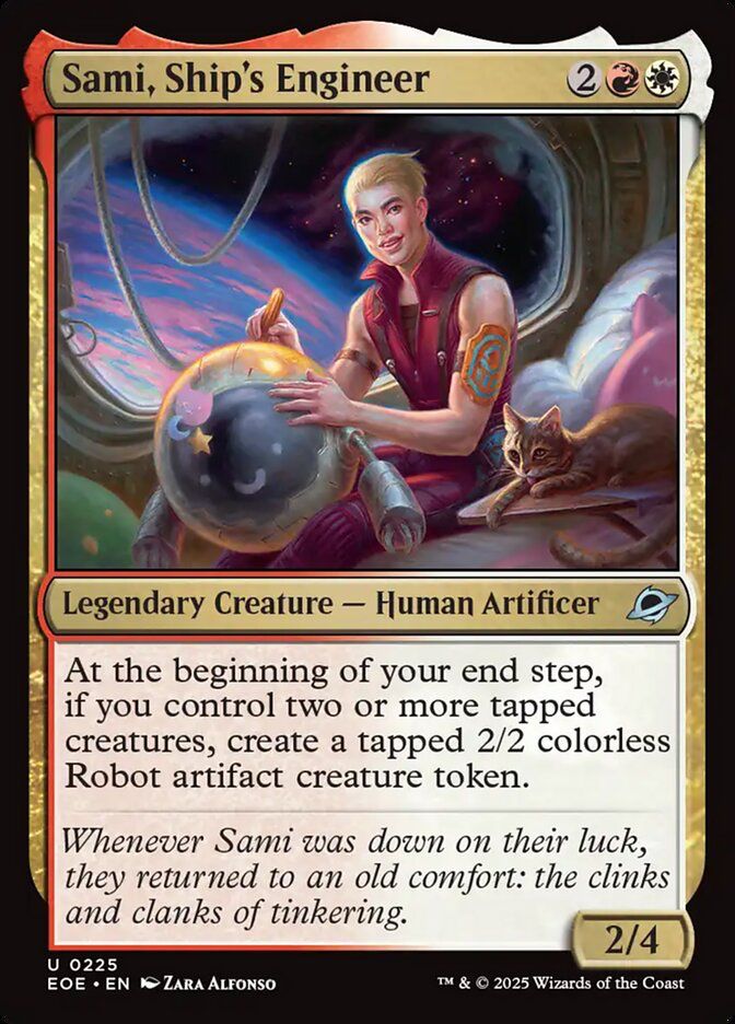 Sami, Ship’s Engineer MTG card
