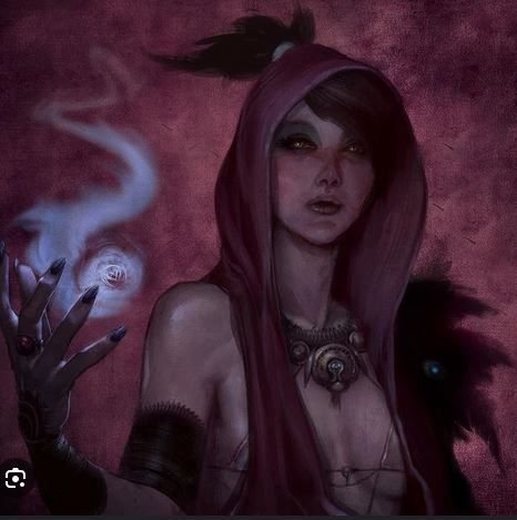 Some of the first art we put out for Morrigan. I remember seeing this and asking "why does she look so YOUNG?" - that's when I learned how parts of the team thought she was, like, 18. The idea persisted for some time.