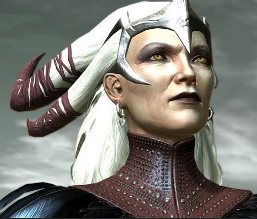 I remember when the artists brought me the concept for DA2's revamp of Flemeth. I was in love immediately. Hair horns? God yes. I'll do whatever I need to in order to explain this, thank you.