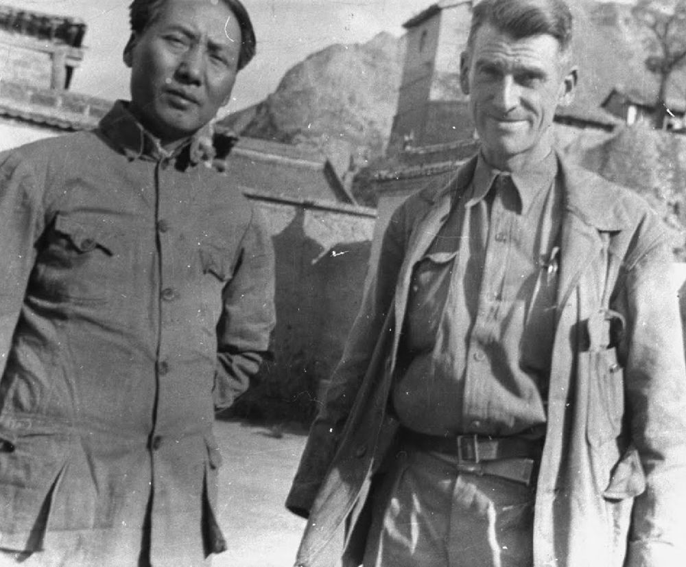 Carlson and Mao Zedong