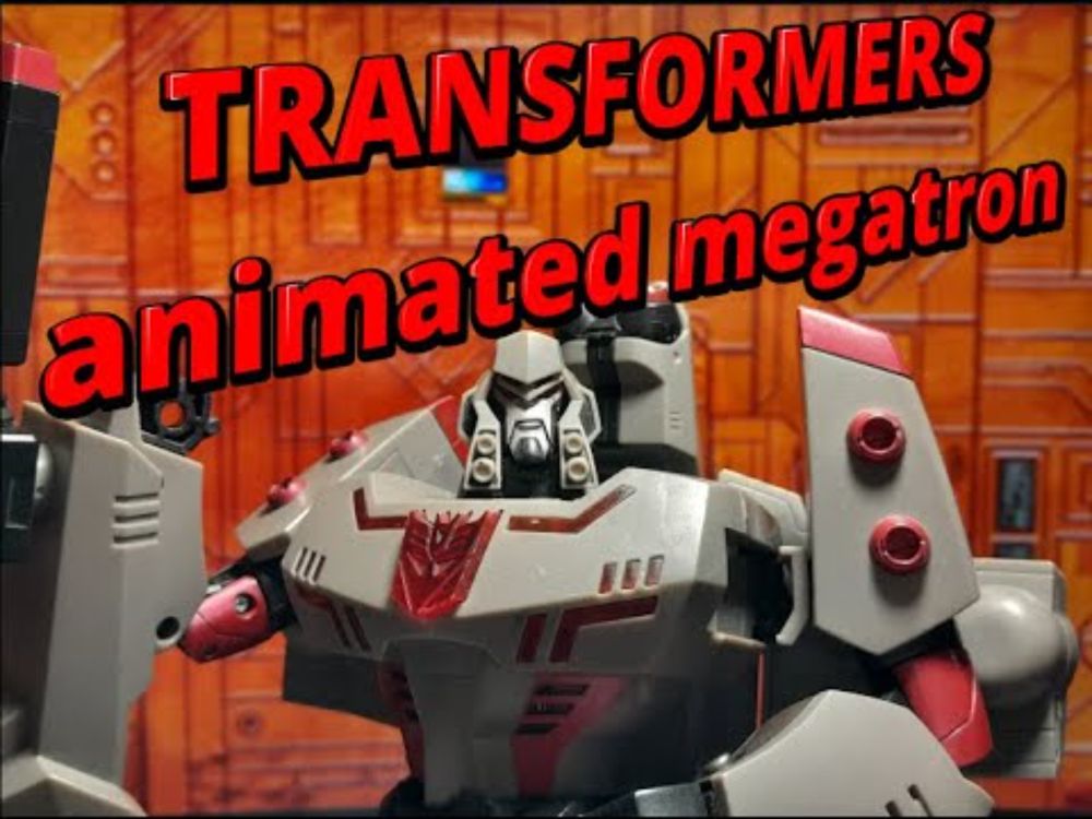 TRANSFORMERS animated leader class megatron