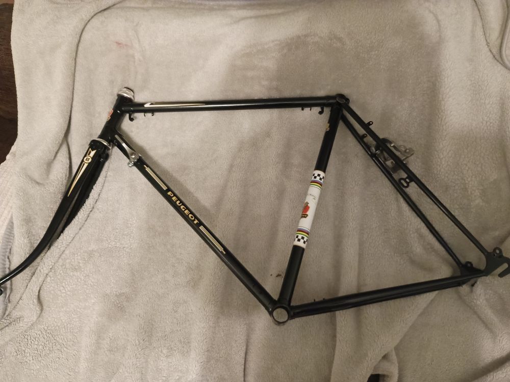 1967 Peugeot PL-8 bicycle frame