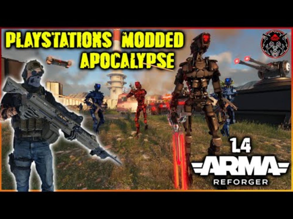 PLAYSTATIONS FIRST MODDED OP! | Robot Apocalypse in Fallujah | Arma Reforger 1.4
