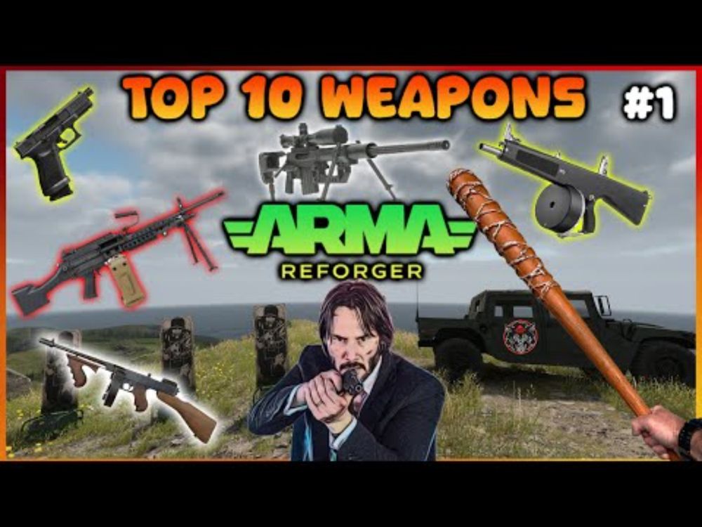 TOP 10 ARMA REFORGER WEAPONS & PACKS | WITHOUT RHS (And Optic Pack)