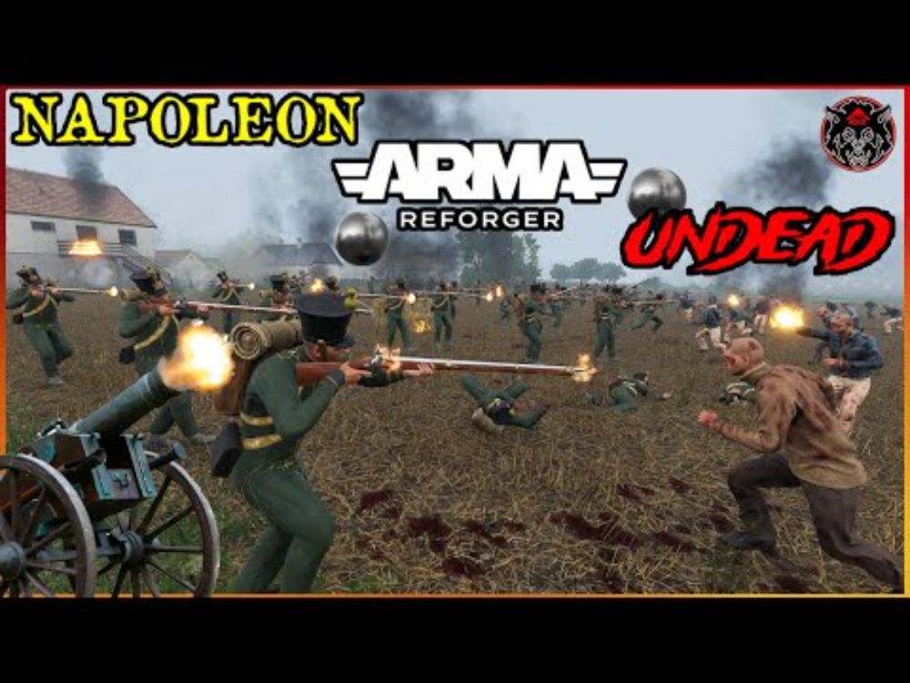 NAPOLEONS ARMY vs UNDEAD HORDES  | ARMA Reforger Insane Survival Battle!