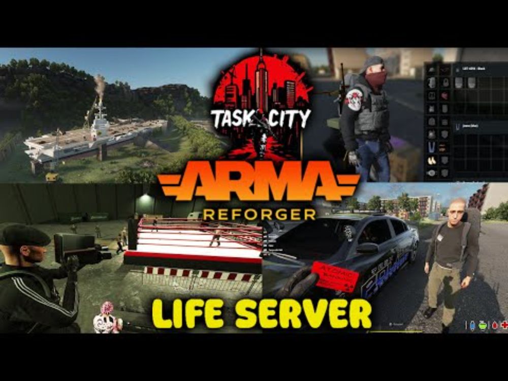 ARMA REFORGER NEW LIFE SERVER  | TASK CITY RP SHOWCASE (Boxing Event)