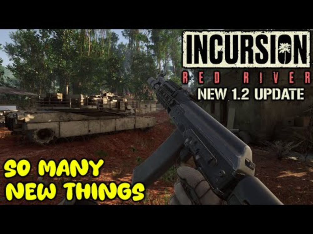 INCURSION RED RIVER 1.2 UPDATE | Boss Fights, New Weapons & Gear