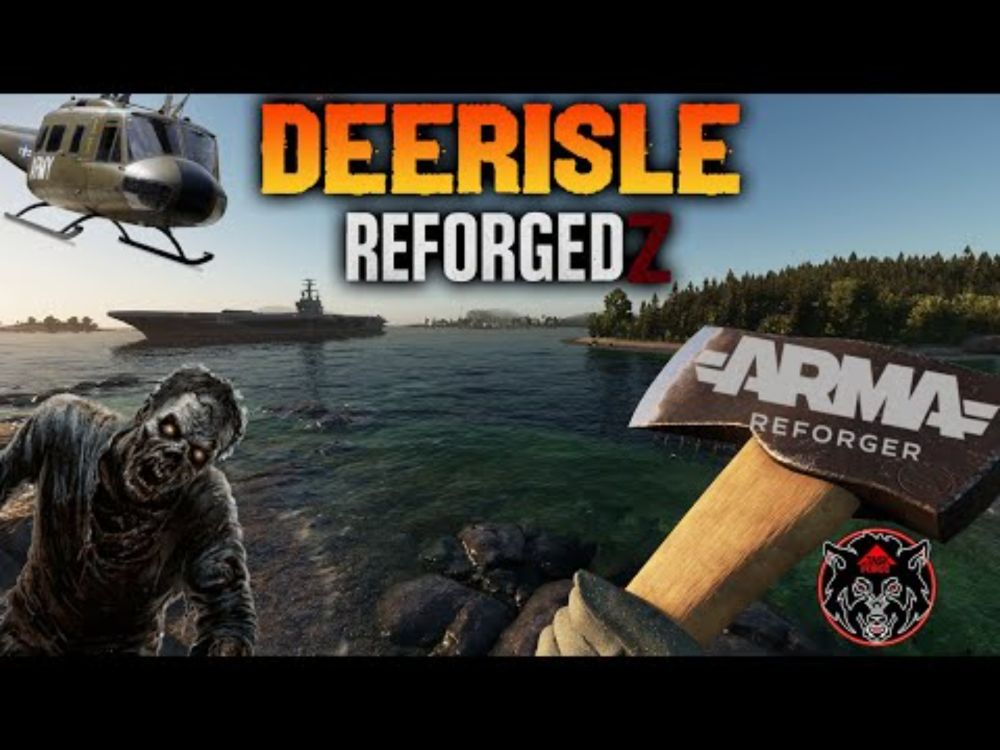 DEERISLE ON ARMA REFORGER DAYZ | Same Map New Engine (ReforgedZ)