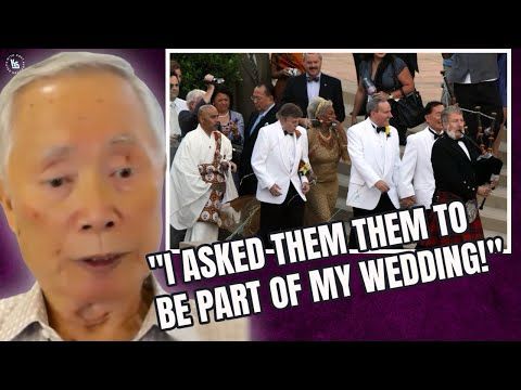 George Takei asked Star Trek cast to be part of his wedding after they kept his secret.