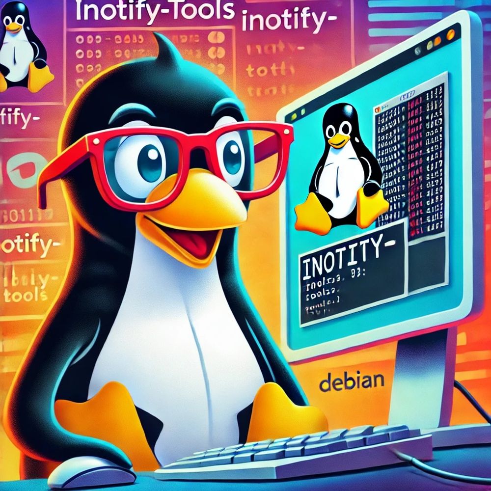 inotifywait -m -e create,modify --format '%w%f' /ruta | while read archivo; do echo "Cambio en $archivo"; done