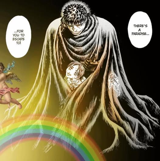 There is a paradise for you to escape to.