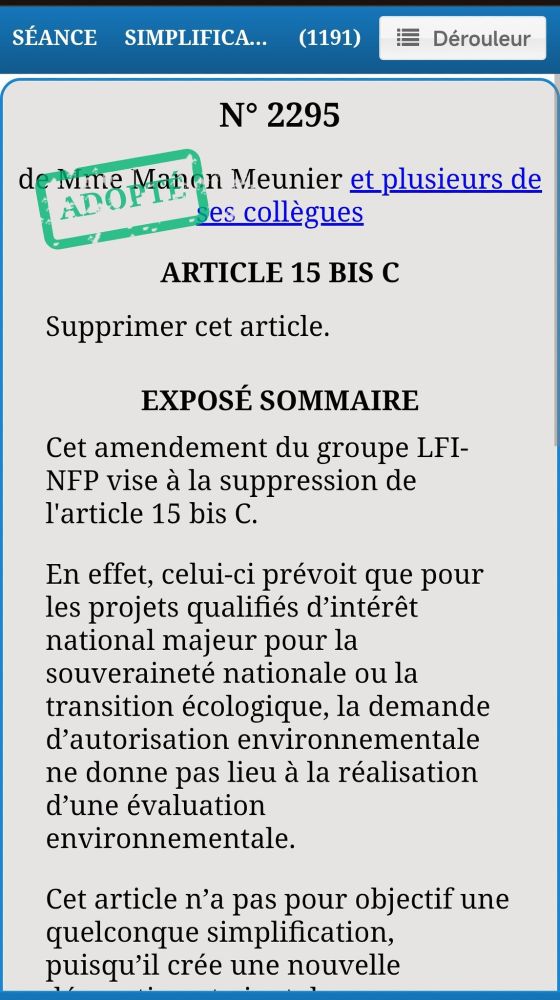 Article 15 bis C supprimé par adoption de l'amendement N°2295.