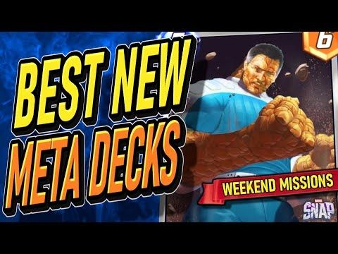 Play the Top 10 Meta Decks To Climb to and in Infinite NOW! Marvel Snap
