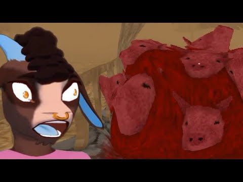 A Peasant Horror Game Where The Pigs Look At You Funny